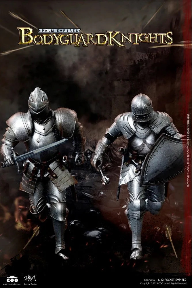 1/12 - Bodyguard Knights - Pair of Armored Hands