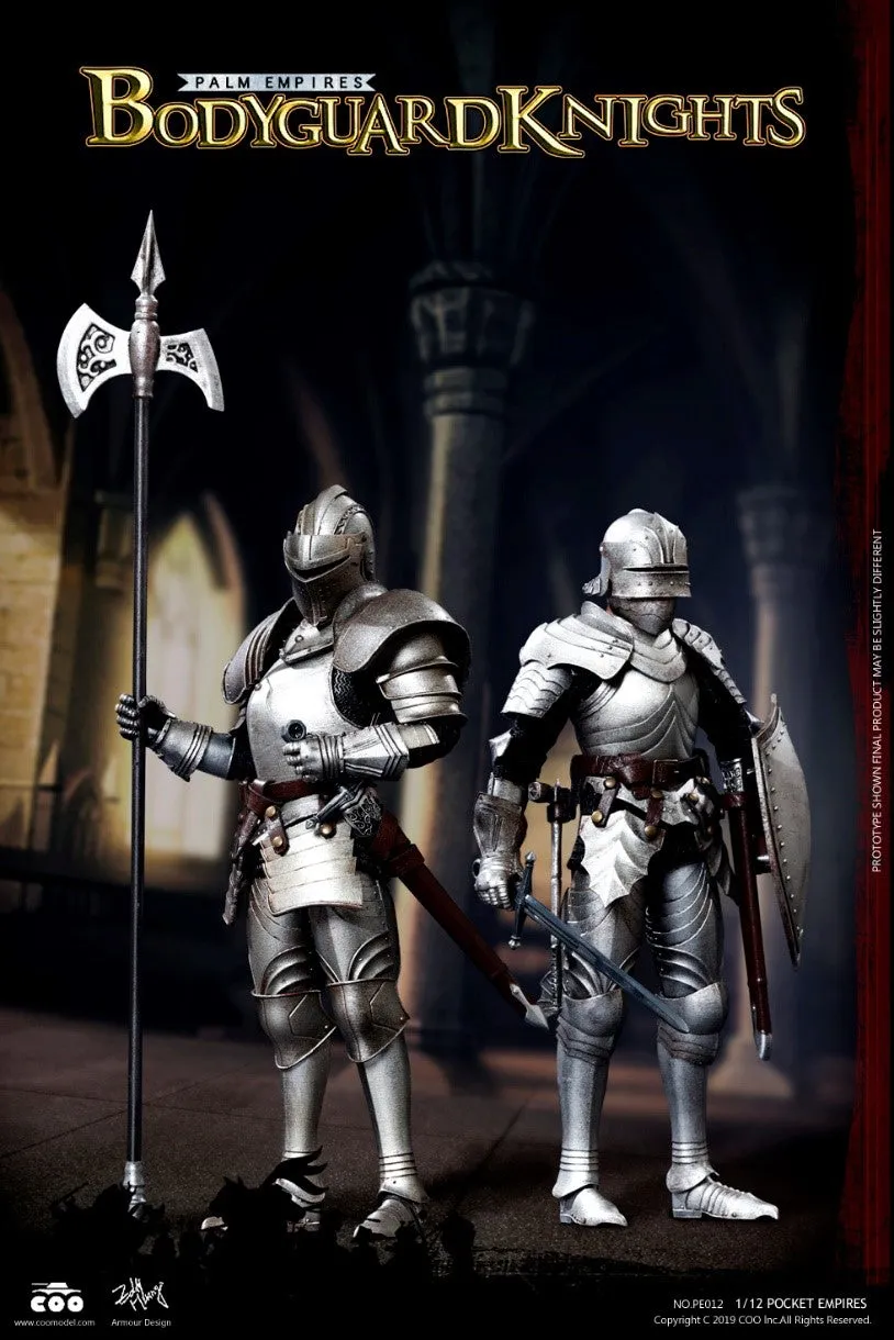 1/12 - Bodyguard Knights - Pair of Armored Hands