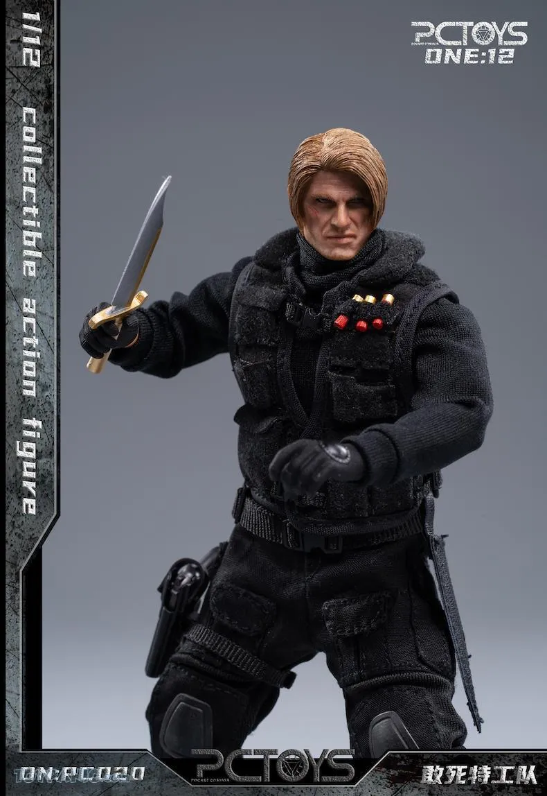 1/12 - Expendable Agent - Male Head Sculpt