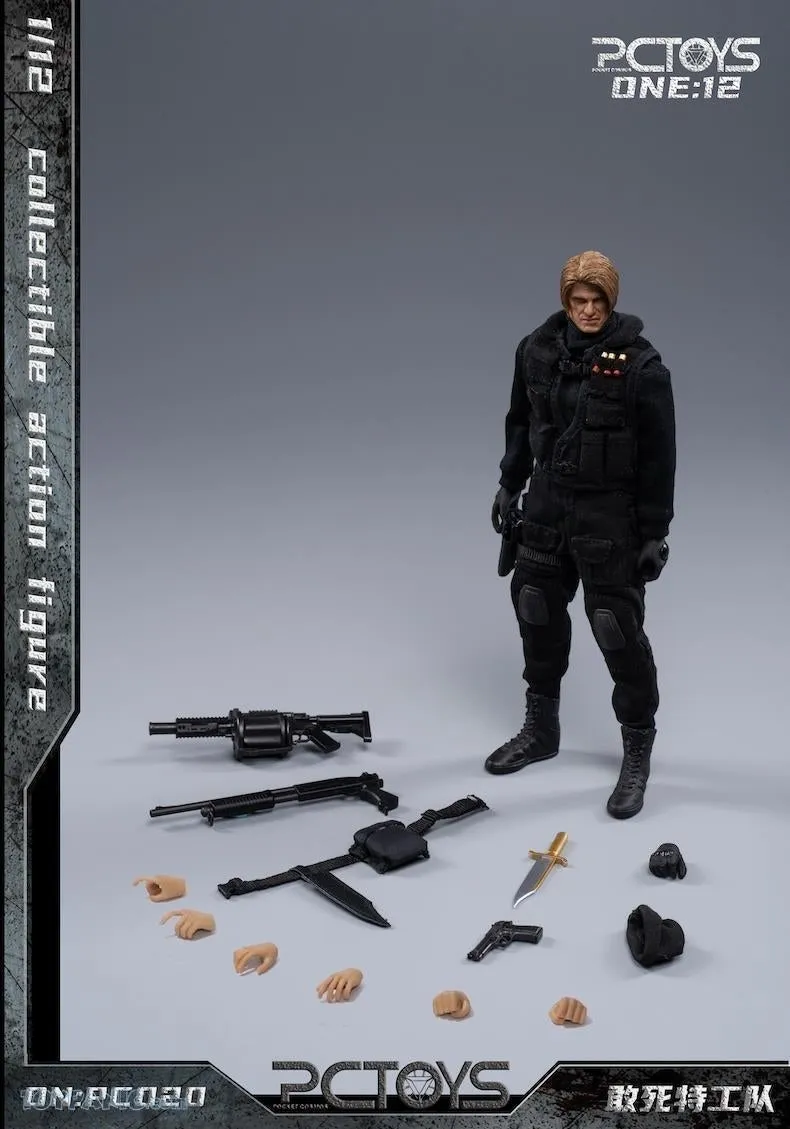 1/12 - Expendable Agent - Male Head Sculpt