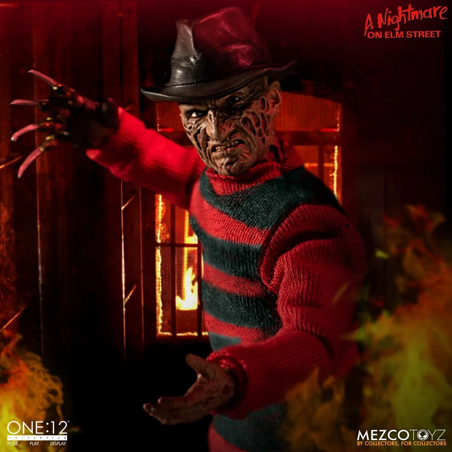 1/12 - Freddy Krueger - Male Burnt Head Sculpt w/Removable Face