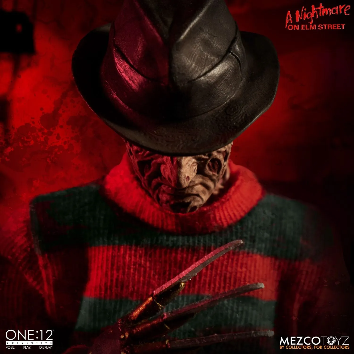 1/12 - Freddy Krueger - Male Burnt Head Sculpt w/Removable Face