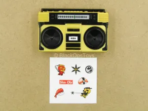 1/12 - Golden Dragon - Gomez - Gold Like Boombox w/Stickers