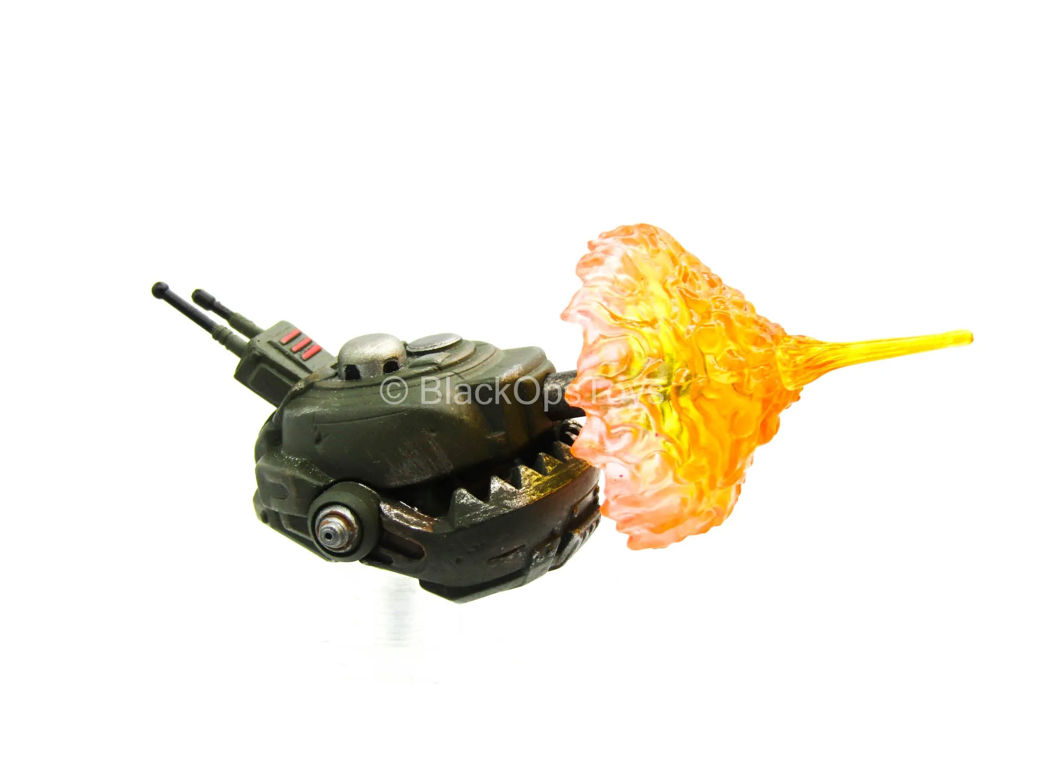 1/12 - Hawk P-40 - Tank Head Sculpt w/Moving Mouth & Blast FX