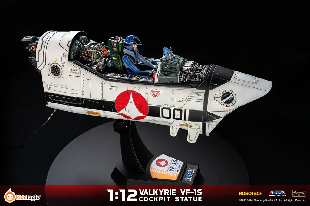 1/12 - Macross Valkyrie VF-1S Cockpit Statue - MINT IN BOX