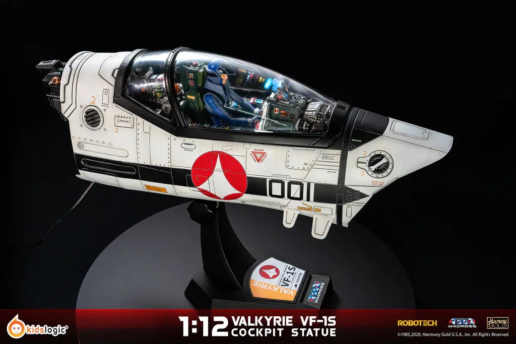 1/12 - Macross Valkyrie VF-1S Cockpit Statue - MINT IN BOX