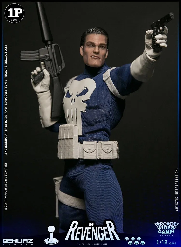 1/12 - Revenger - Blue Body Suit w/Skull