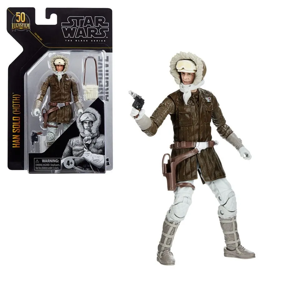 1/12 Star Wars Black Series - Han Solo (Hoth) - MINT IN BOX