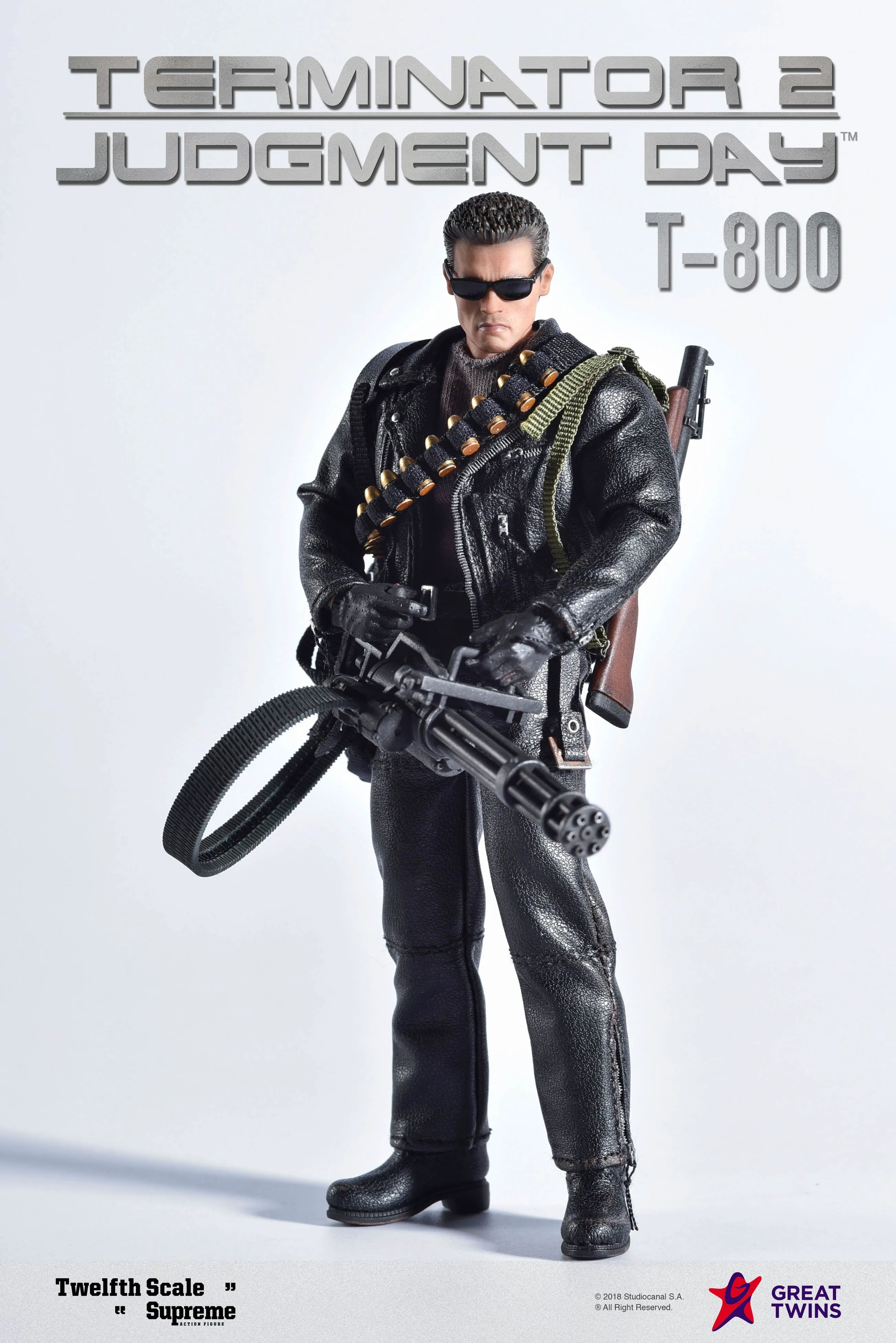 1/12 Terminator 2 - T-800 - Base Figure Stand