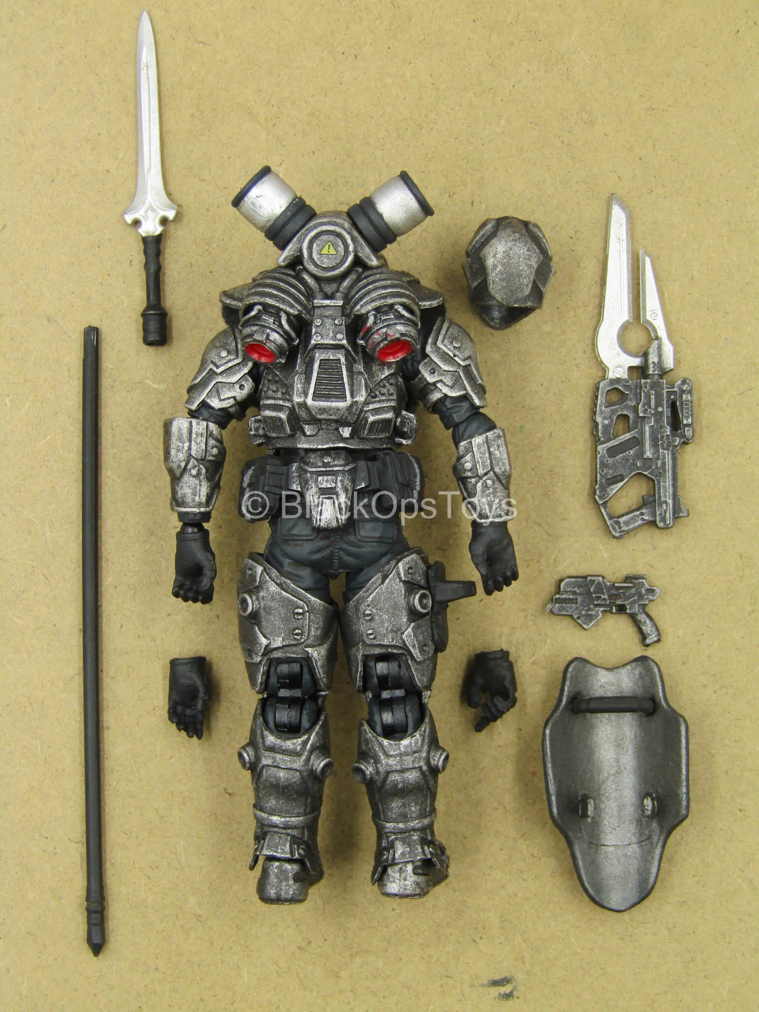 1/18 - 1st Legion Steel Spear - Male Armored Body w/Weapon Set