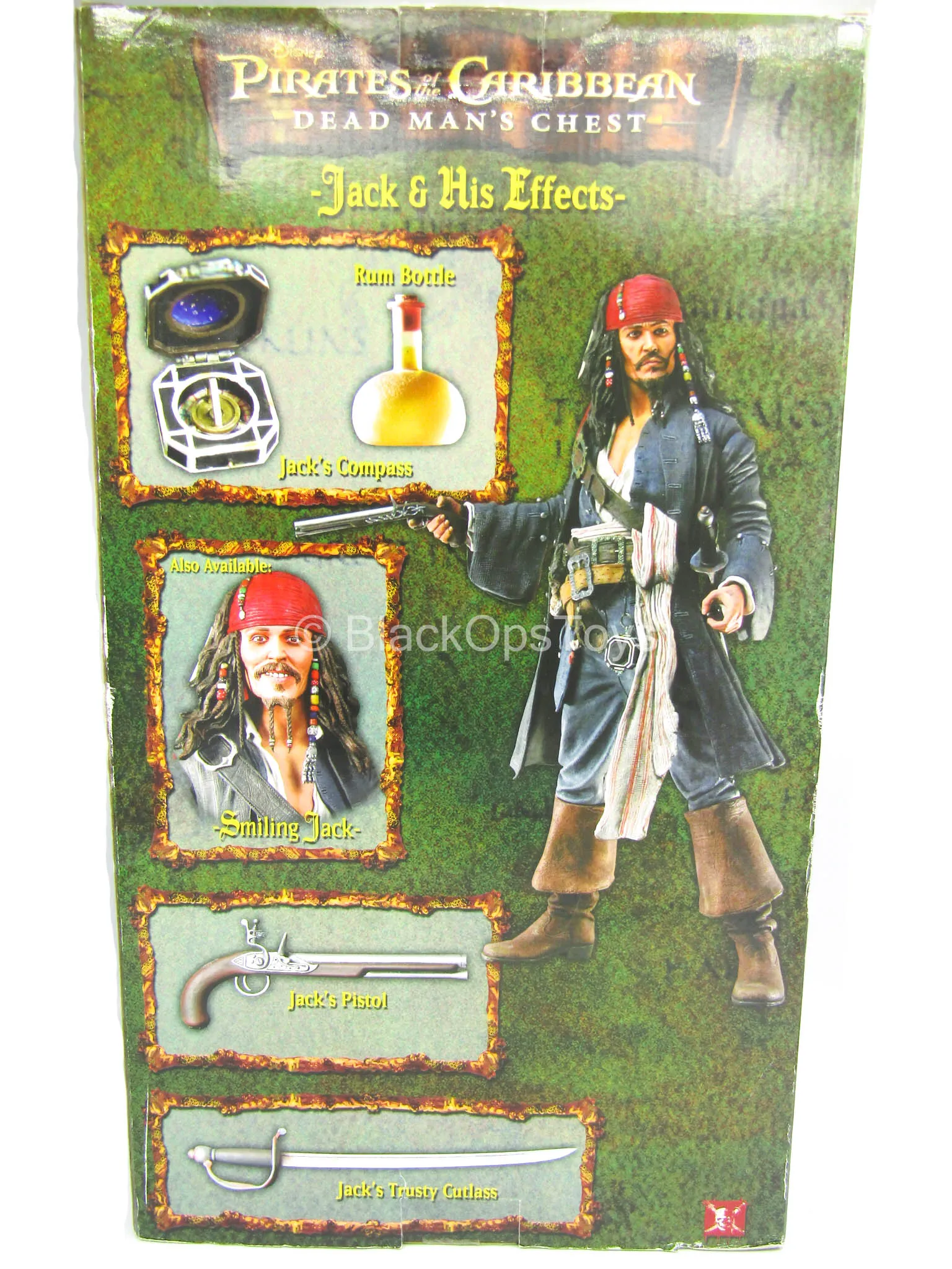 1/4 - POTC - Dead Man's Chest - 18" Capt. Jack Sparrow - MIOB (READ DESC)