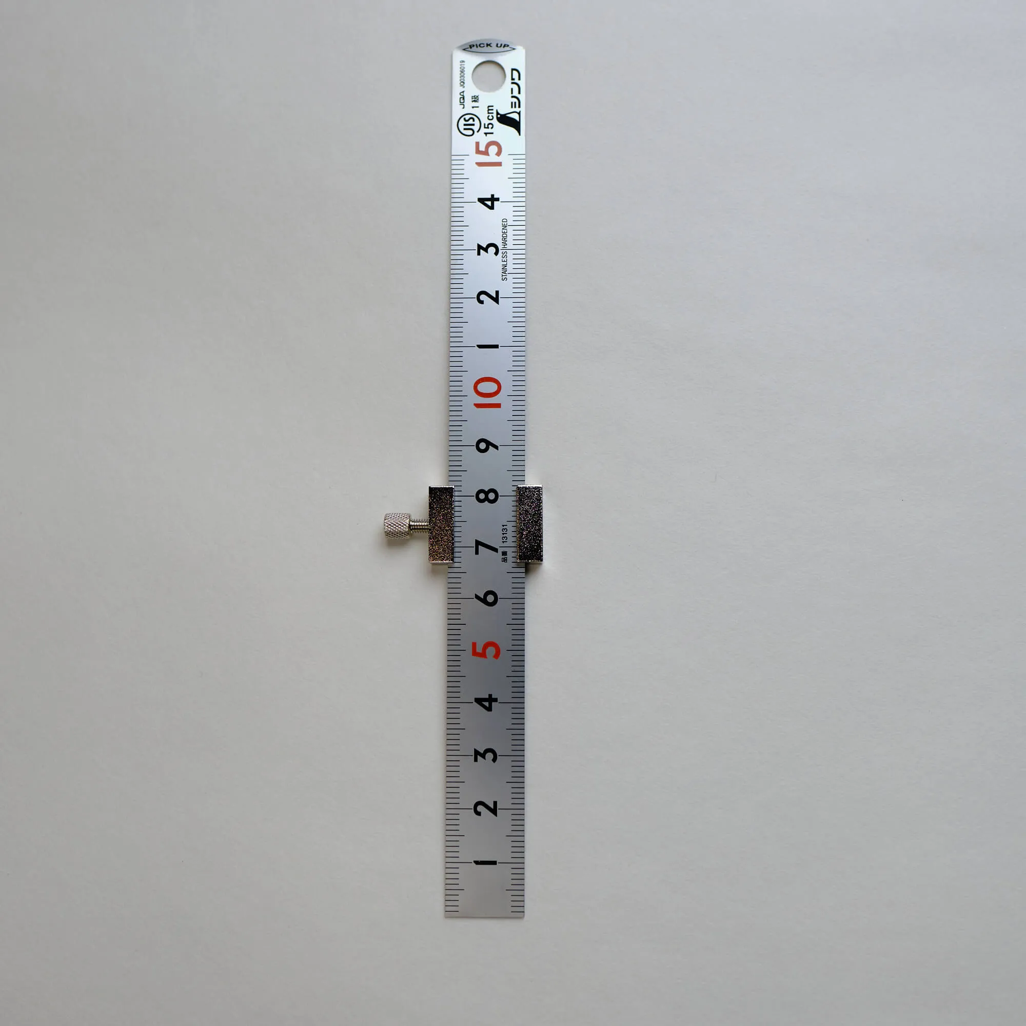 15cm Shinwa Ruler Plus Stop