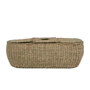 3 Part Tissue Basket in Seagrass