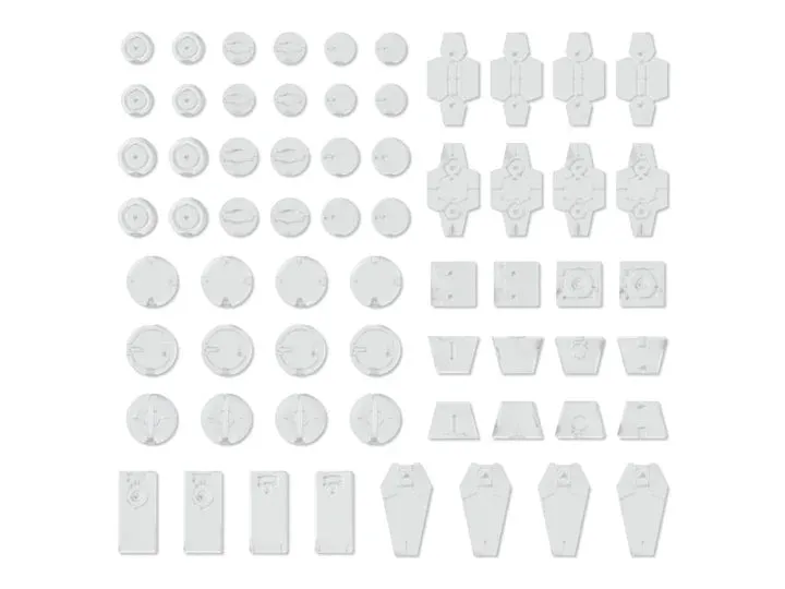 30 Minutes Missions Customize Material Decoration Parts 1 (White) 1/144 Scale Accessory Set