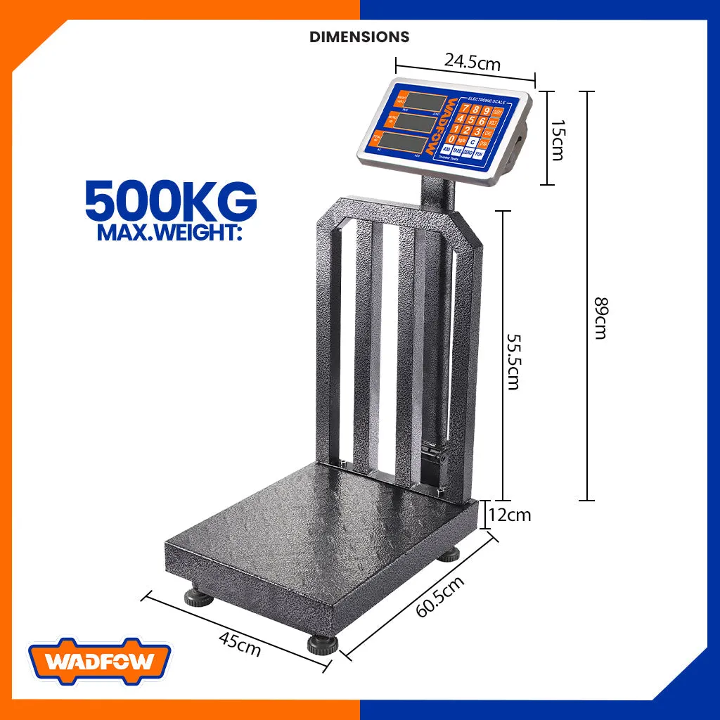 500kg Rechargeable Electronic Weighing Scale WEC1550