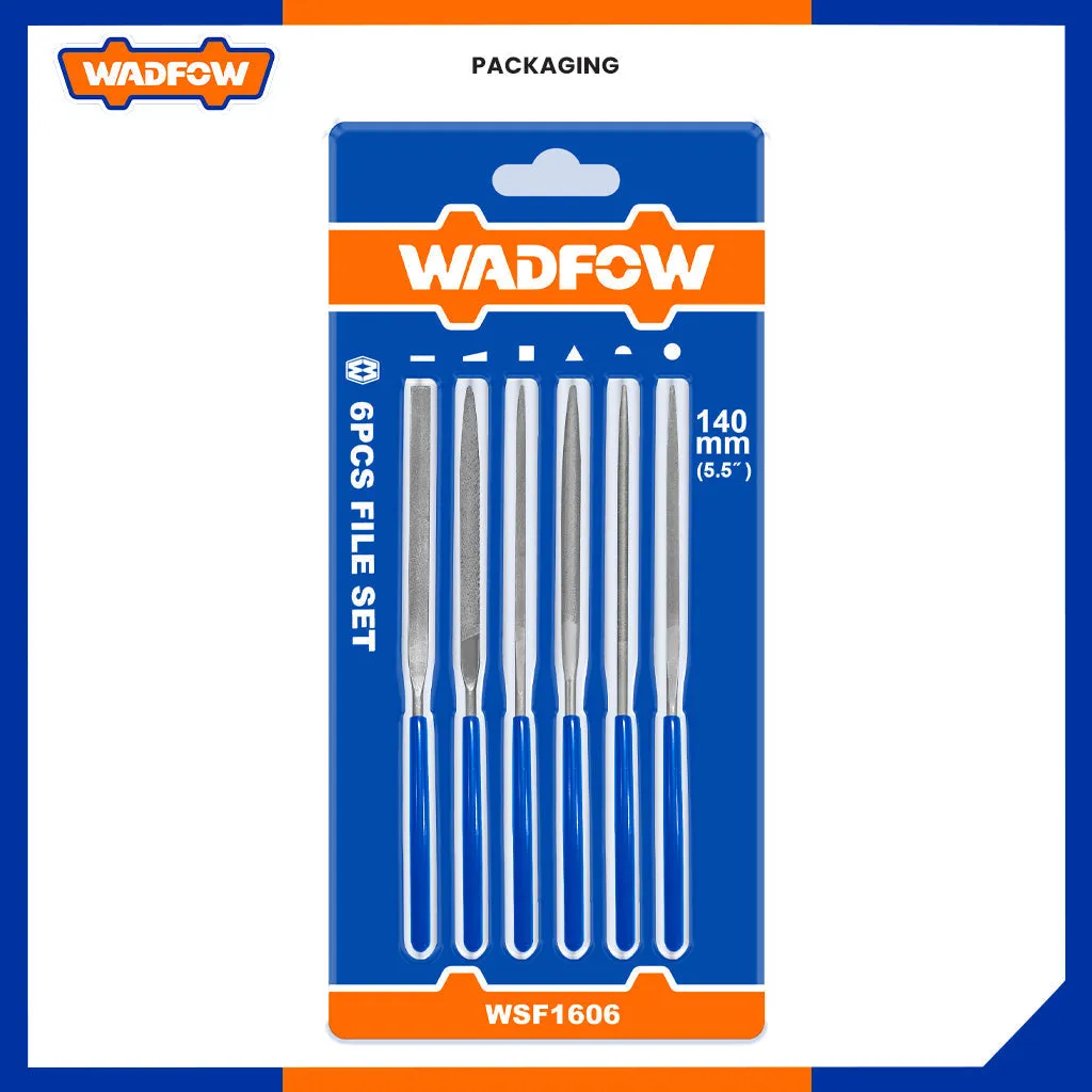 6 Pcs File Set 5.5 Inches WSF1606