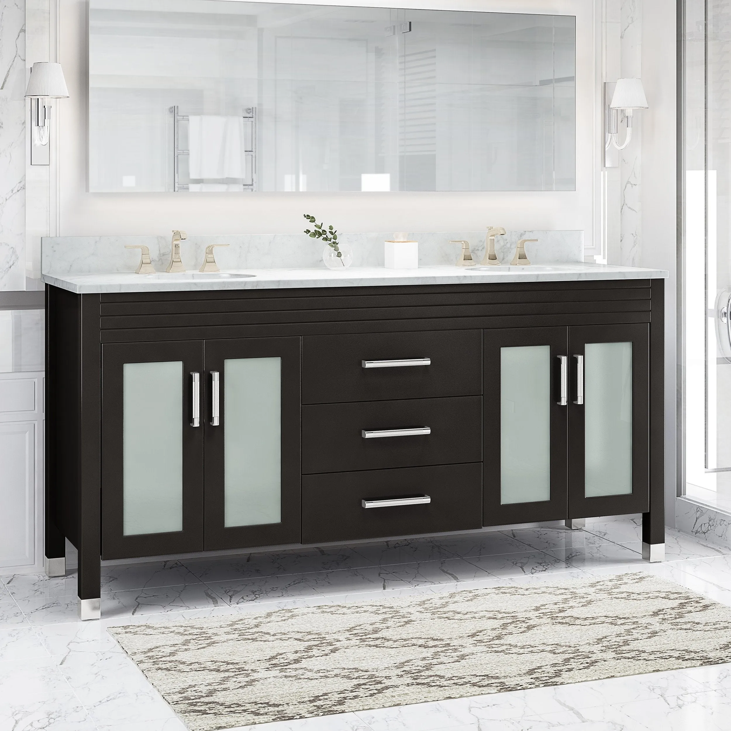 72" Wood Bathroom Vanity (Counter Top Not Included) - NH568703