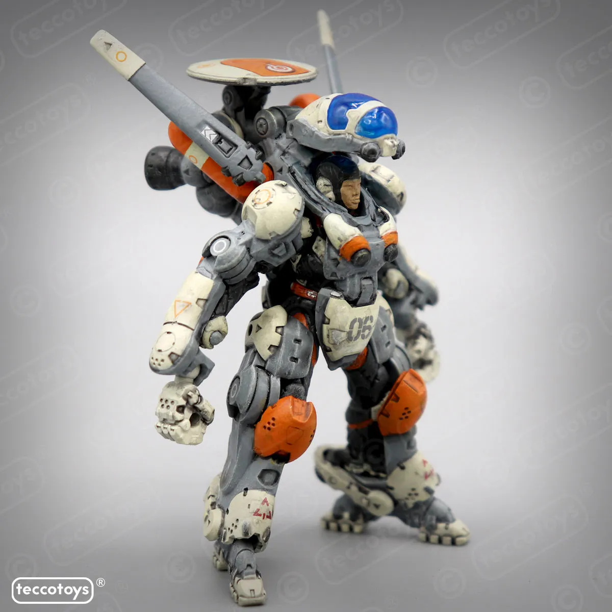 Age Of Mecha™ Exo Armor "Space Type Recon" 3D printable action figure file (pre-supported)