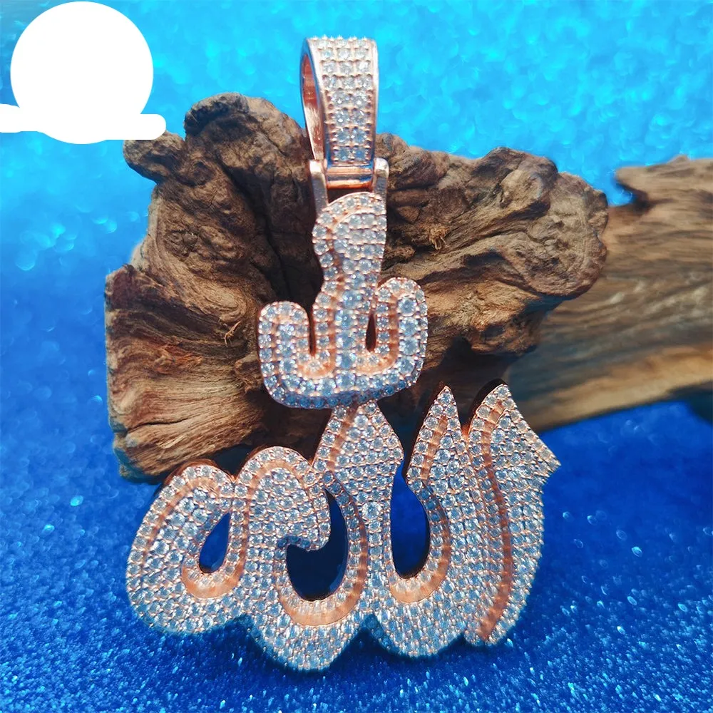 Allah Iced Out Pendant