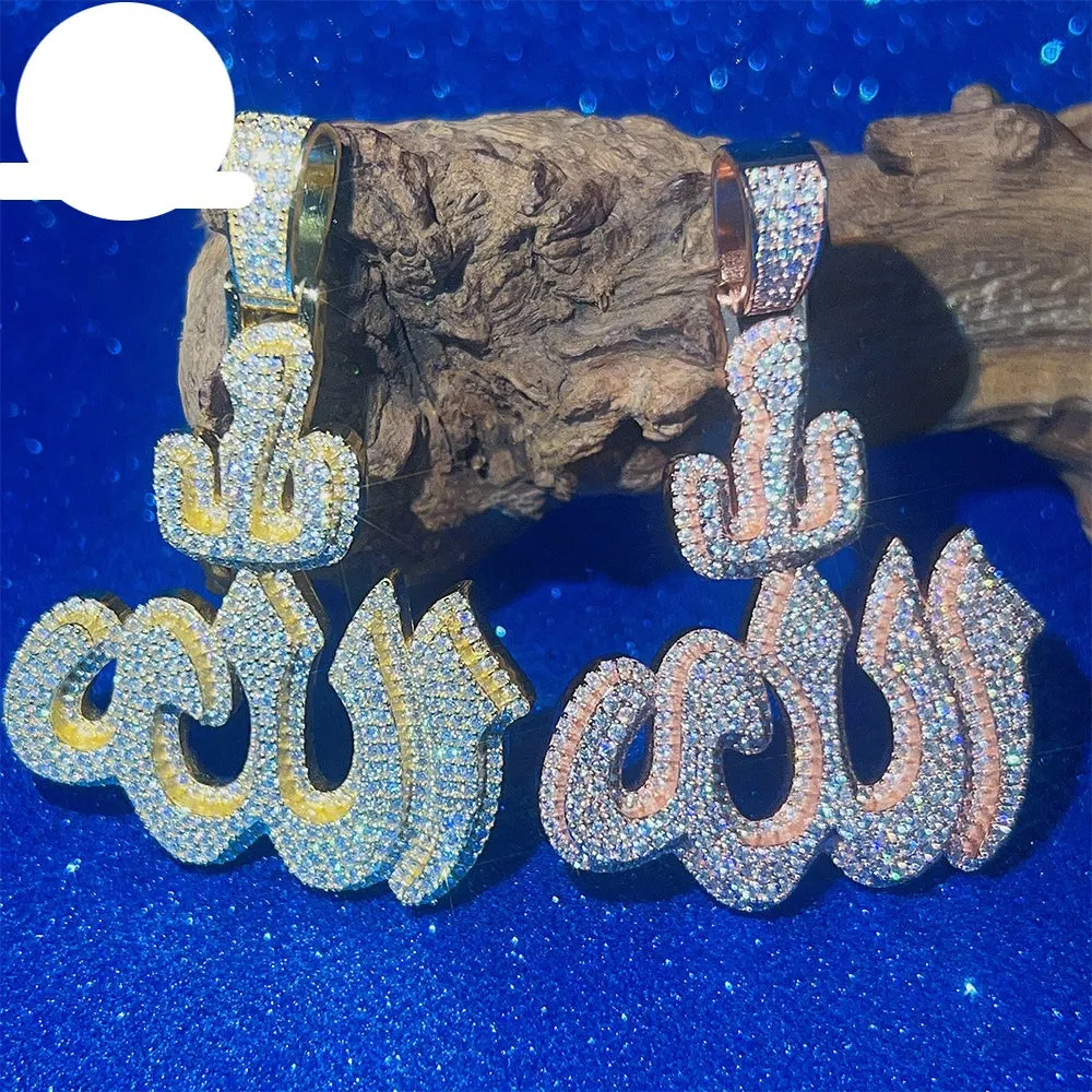 Allah Iced Out Pendant