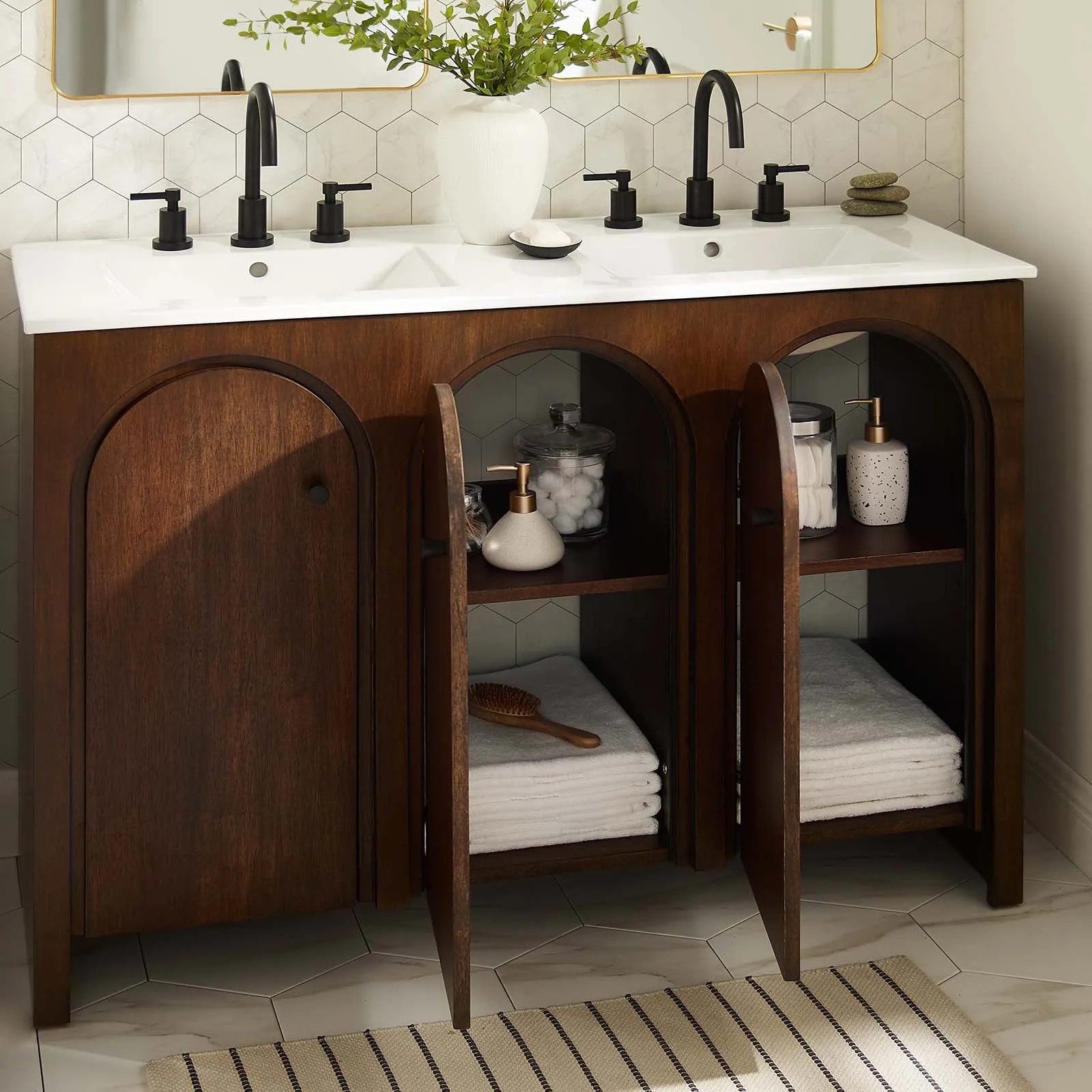 Appia 48" Bathroom Vanity Cabinet (Sink Basin Not Included) by Modway