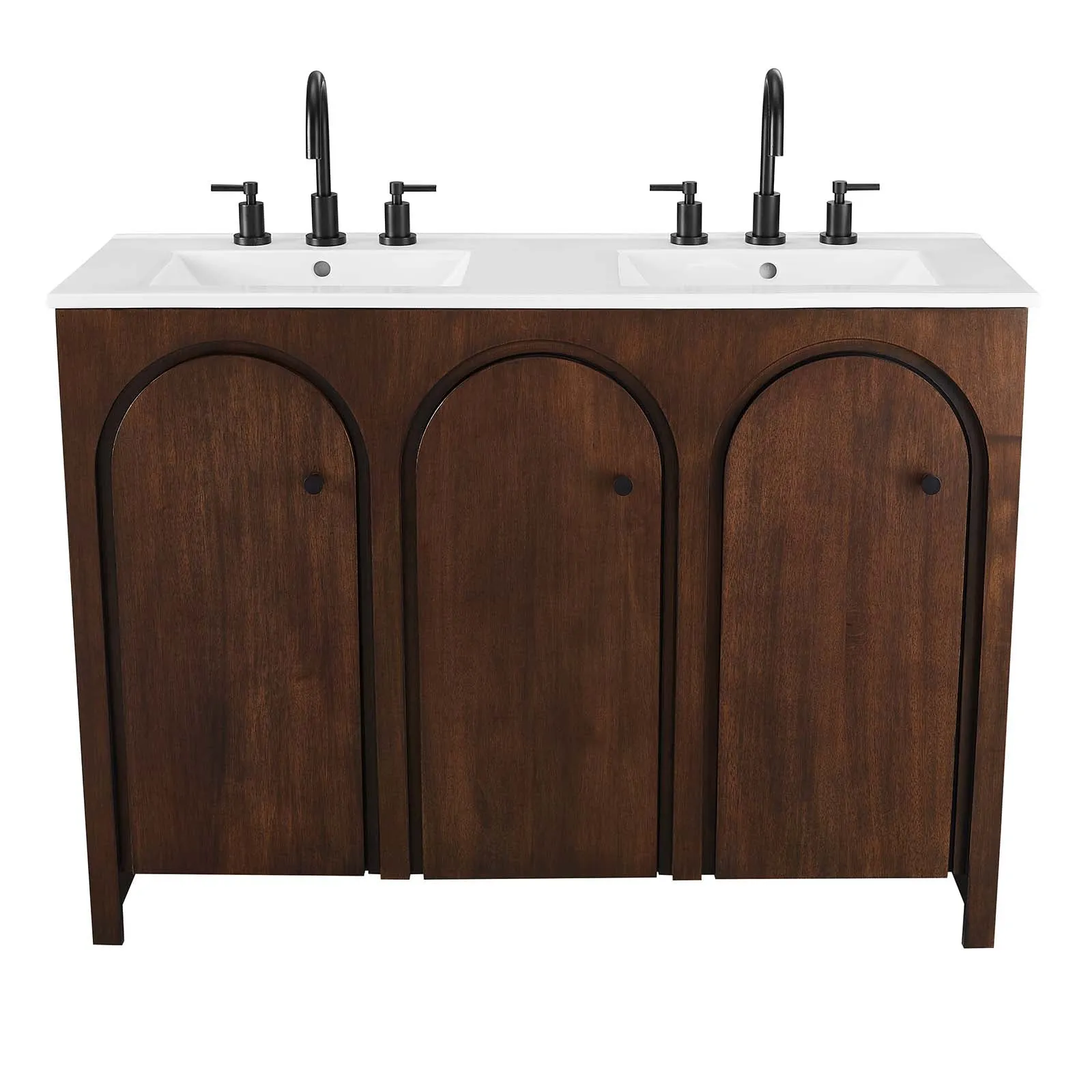 Appia 48" Double Sink Bathroom Vanity by Modway