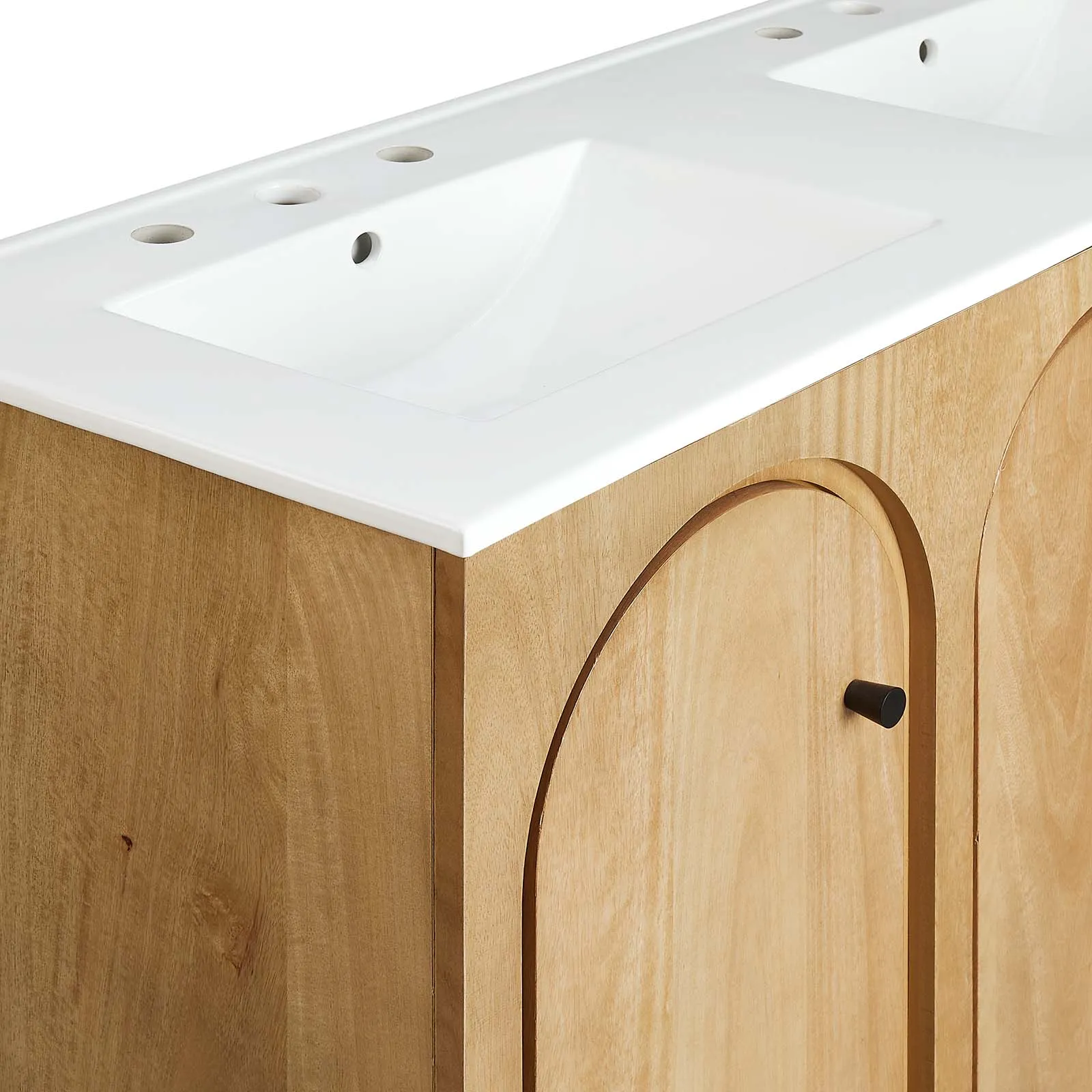 Appia 48" Double Sink Bathroom Vanity by Modway