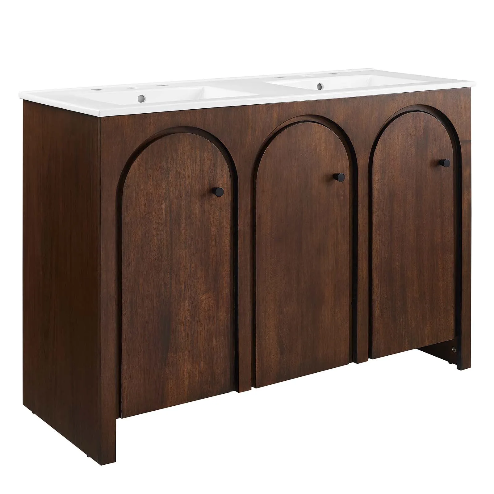 Appia 48" Double Sink Bathroom Vanity by Modway