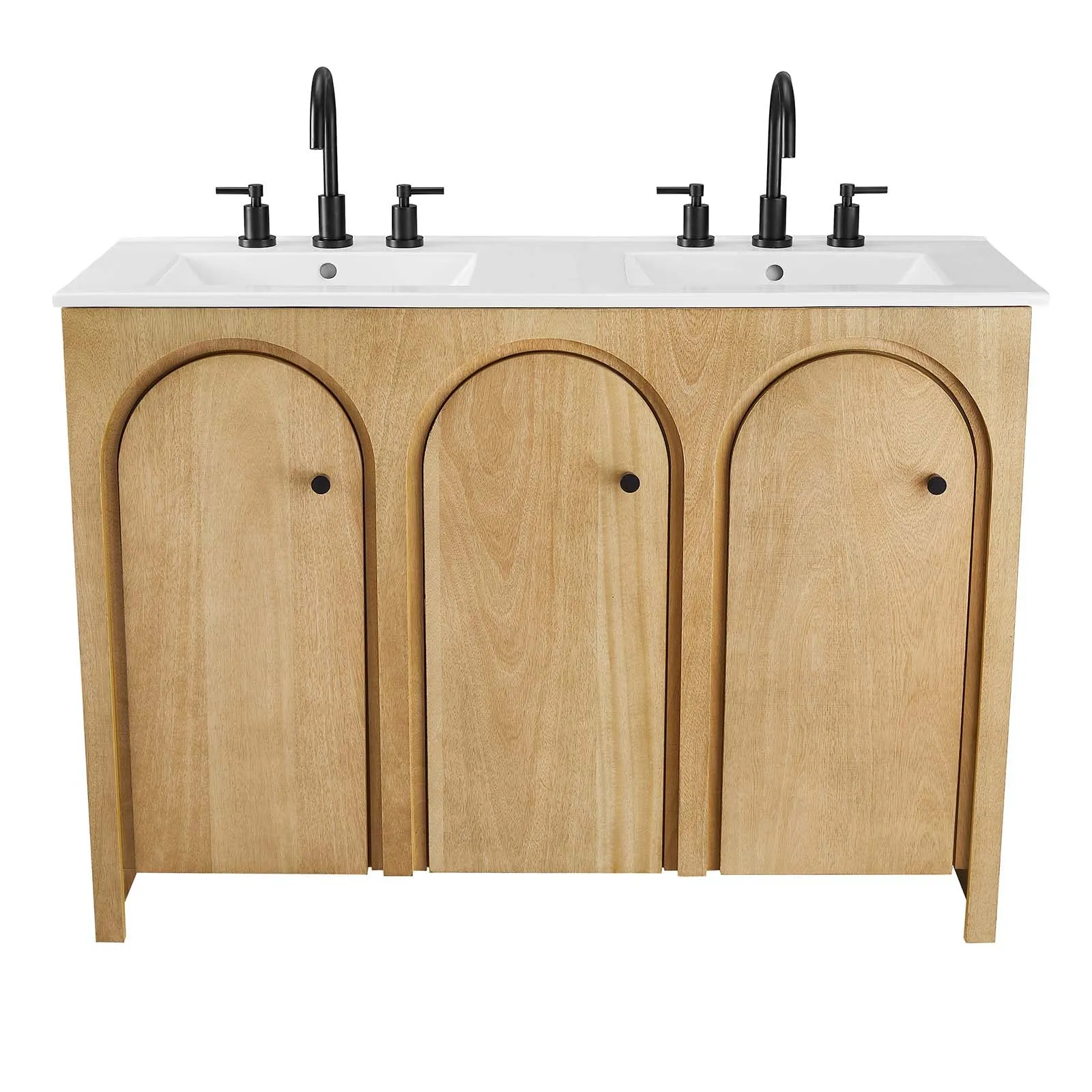 Appia 48" Double Sink Bathroom Vanity by Modway