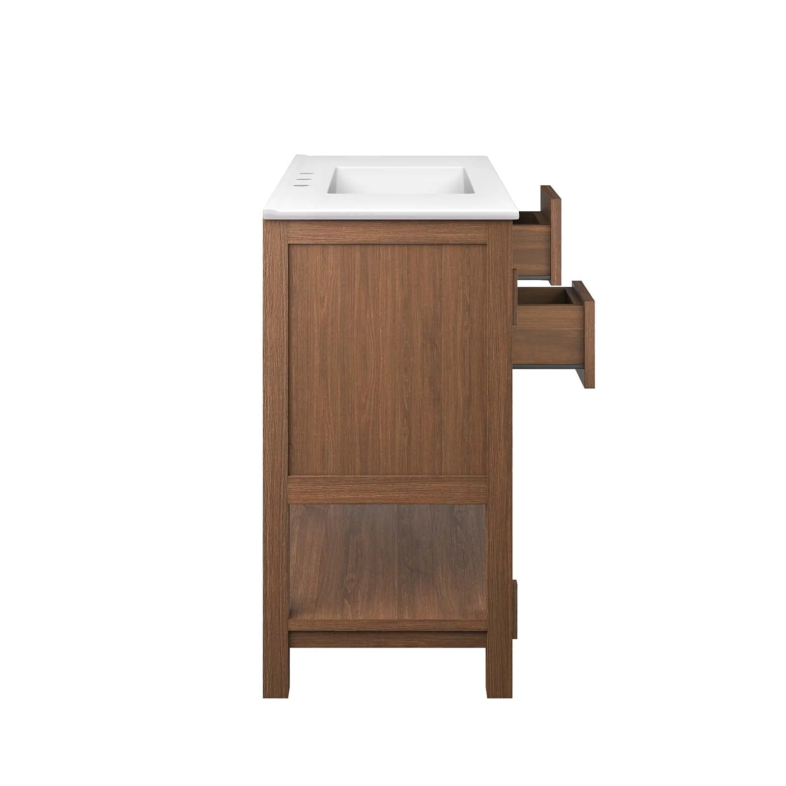 Ashlyn 36” Wood Bathroom Vanity by Modway