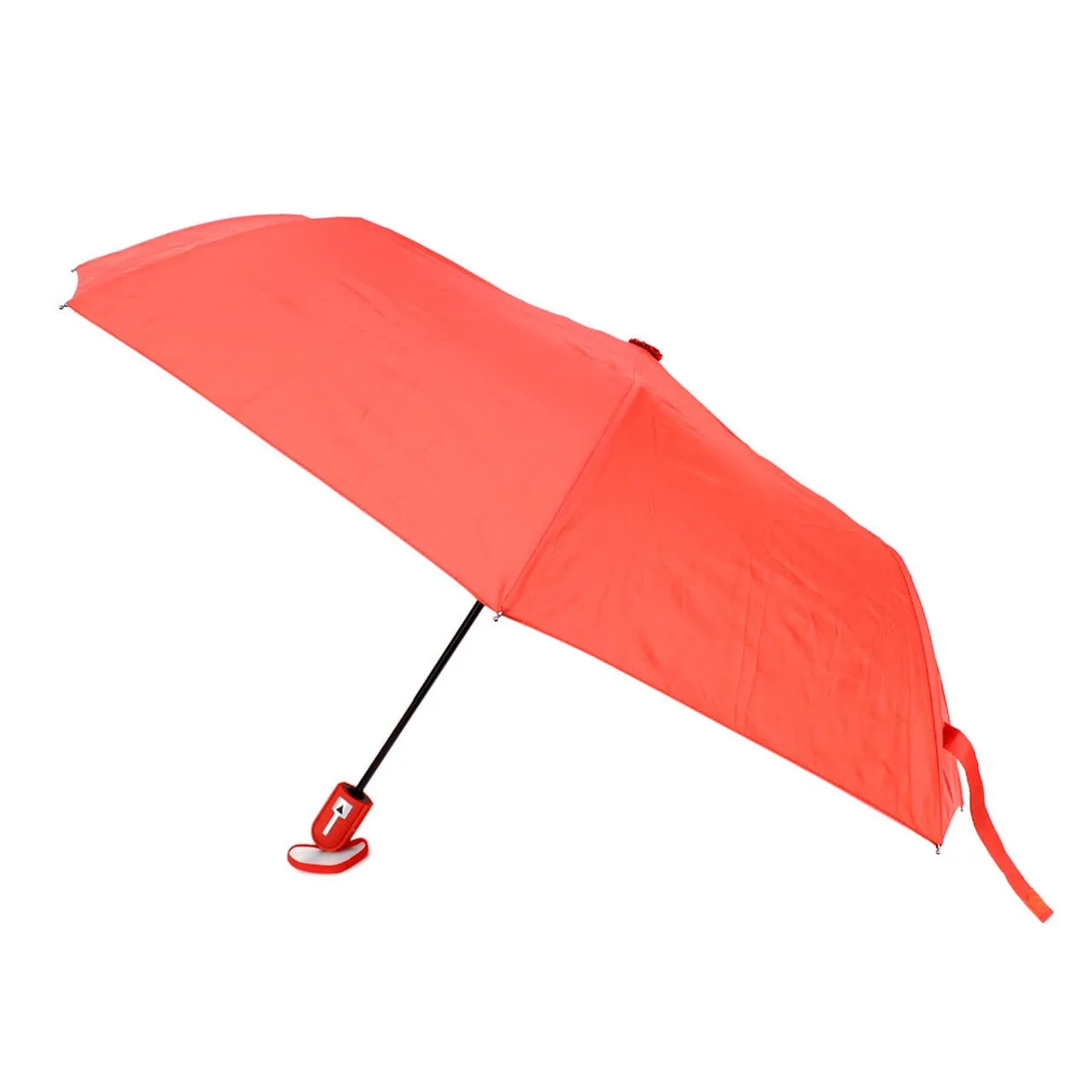 Auto Open Compact Solid Color Travel Umbrella - UM5029