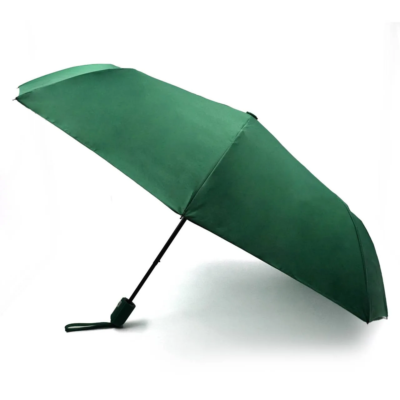 Auto Open Compact Solid Color Travel Umbrella - UM5029