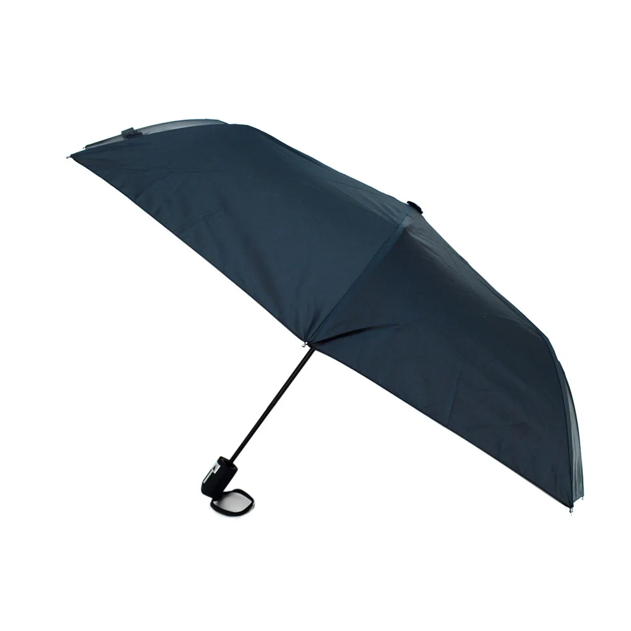 Auto Open Compact Solid Color Travel Umbrella - UM5029