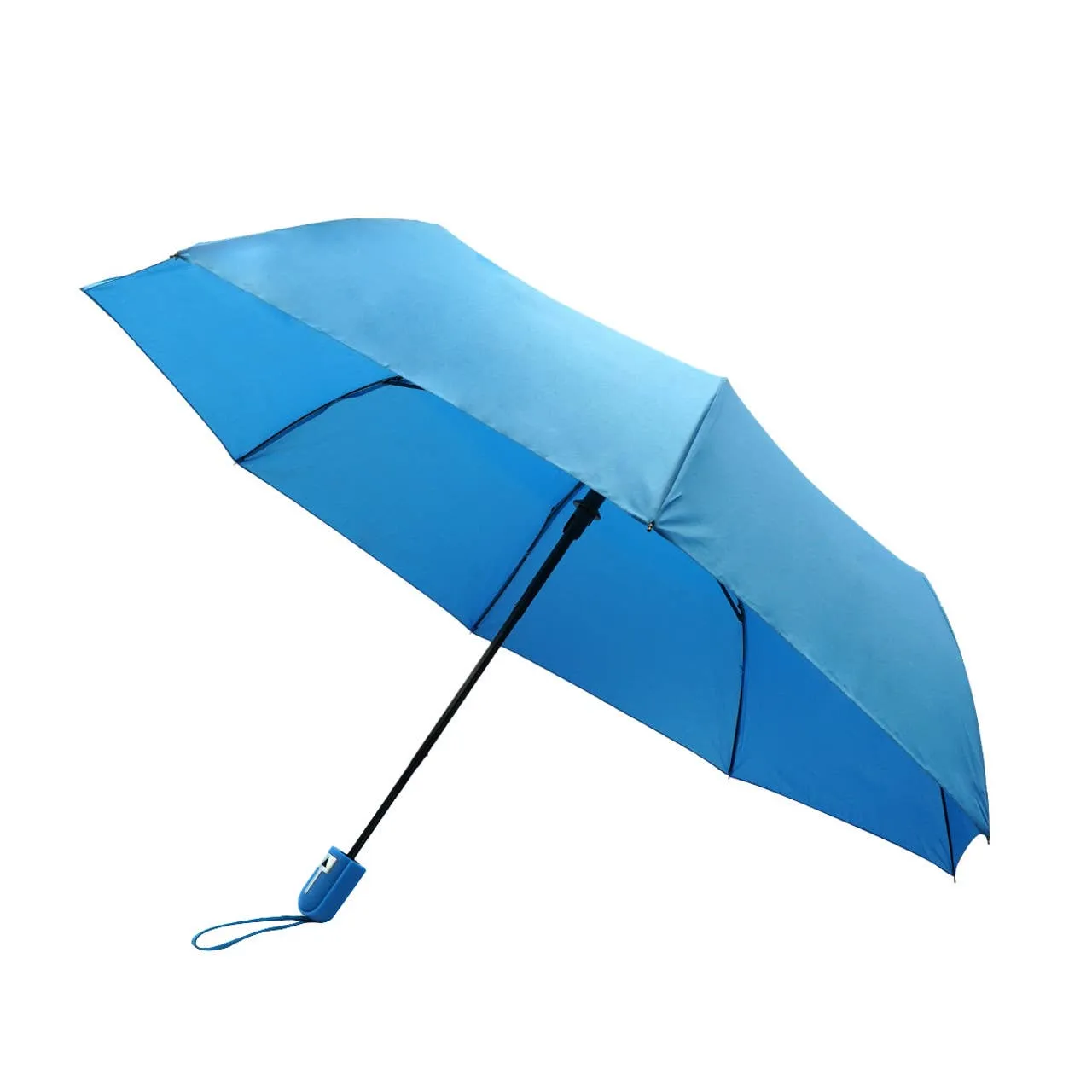 Auto Open Compact Solid Color Travel Umbrella - UM5029