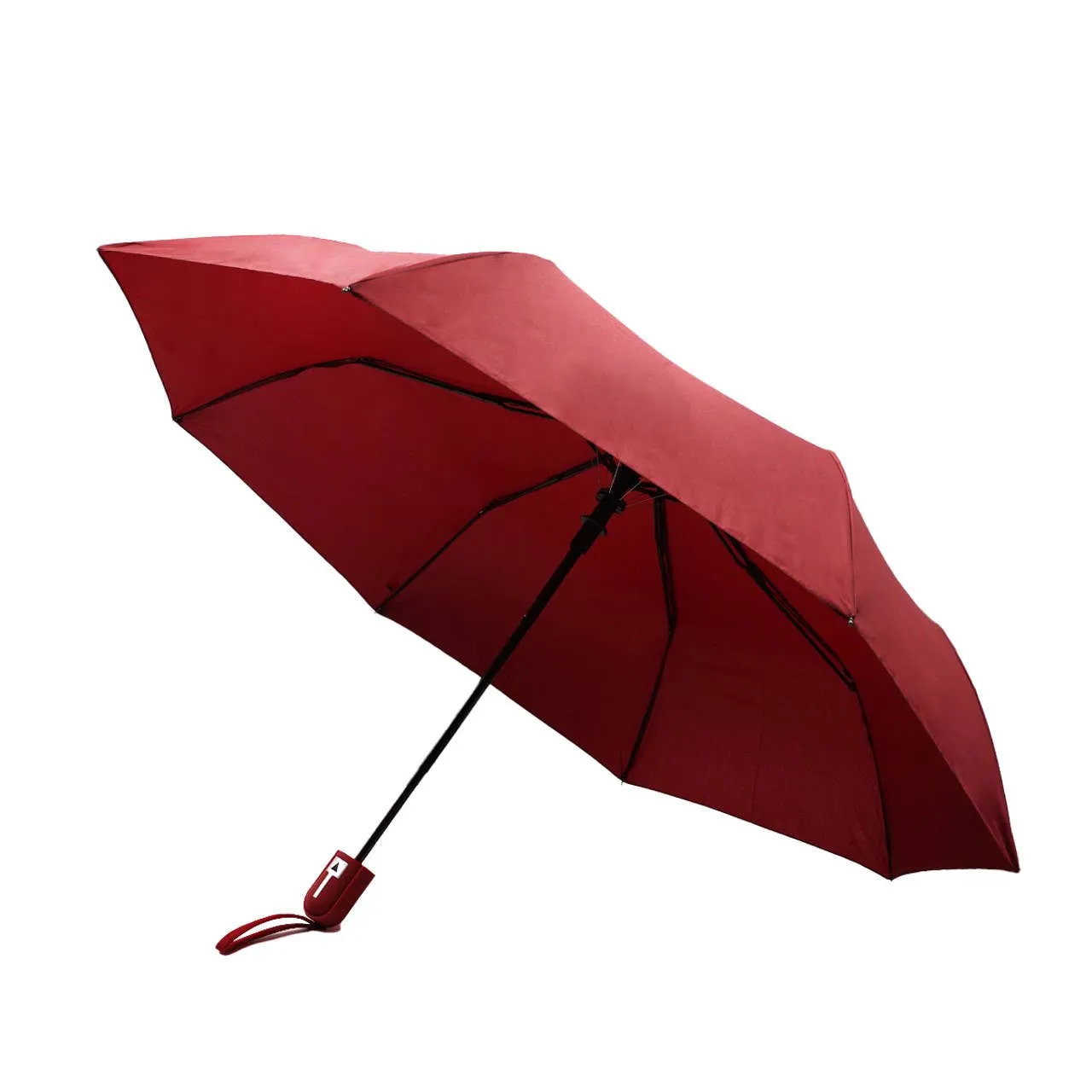 Auto Open Compact Solid Color Travel Umbrella - UM5029