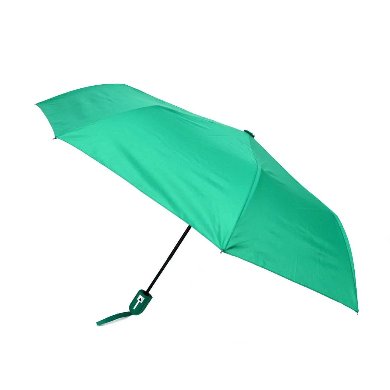 Auto Open Compact Solid Color Travel Umbrella - UM5029