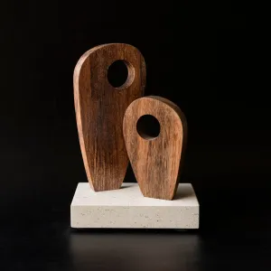 Barbara Hepworth Two Forms Wooden (Edged)