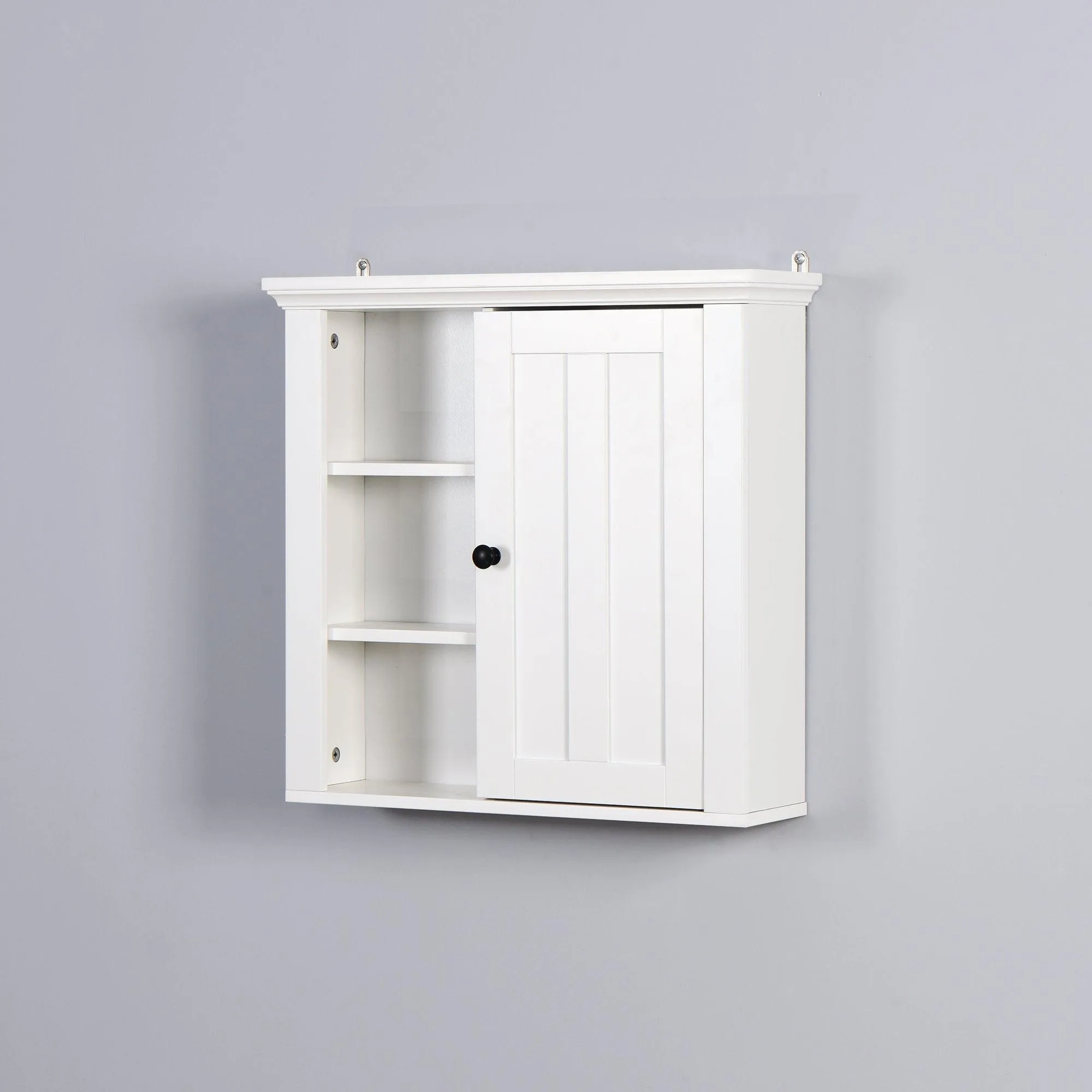 Bathroom Wooden Wall Cabinet with a Door