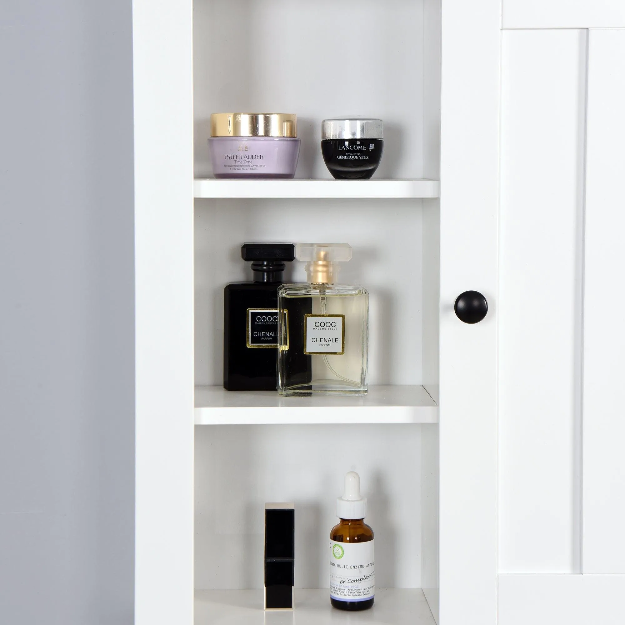 Bathroom Wooden Wall Cabinet with a Door