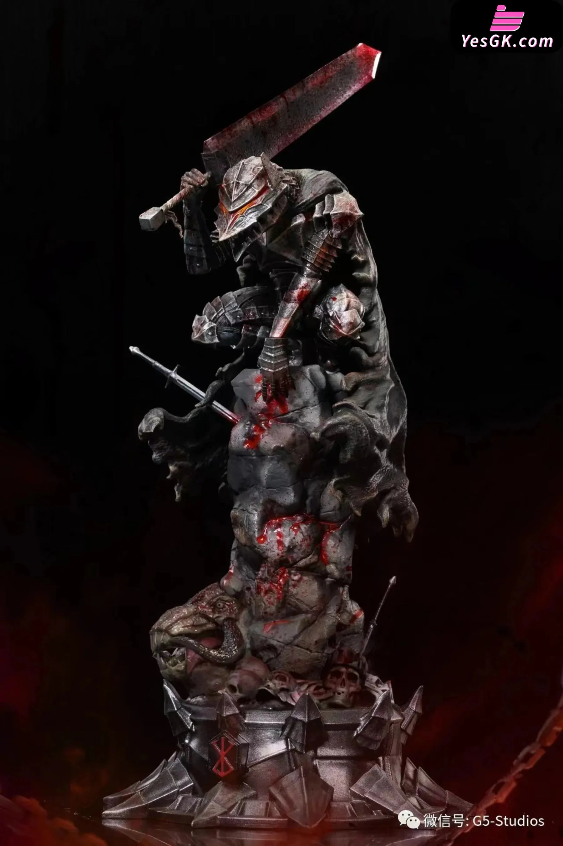 Berserk Guts Statue - G5 Studio [In-Stock]