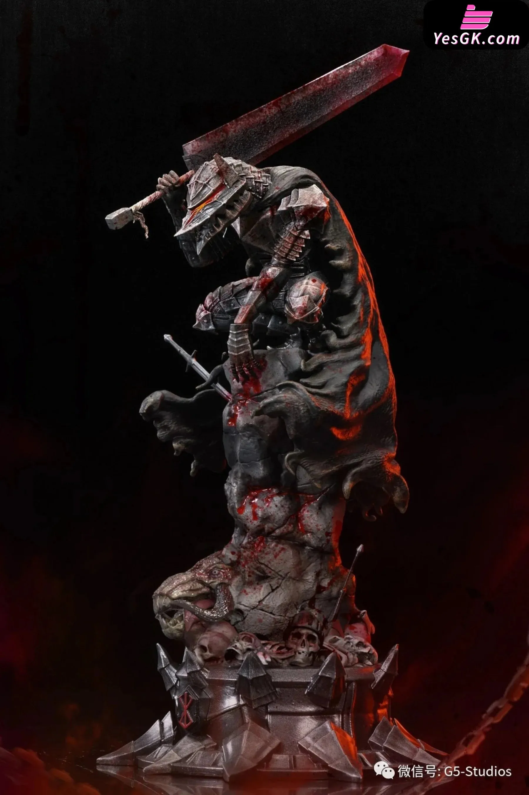 Berserk Guts Statue - G5 Studio [In-Stock]