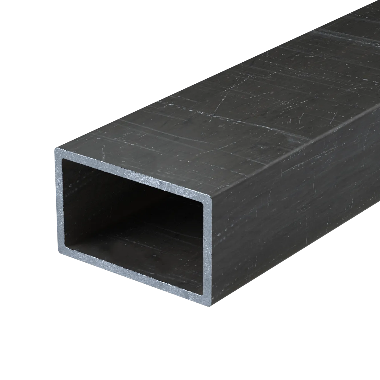 Black Steel Rectangular Tube