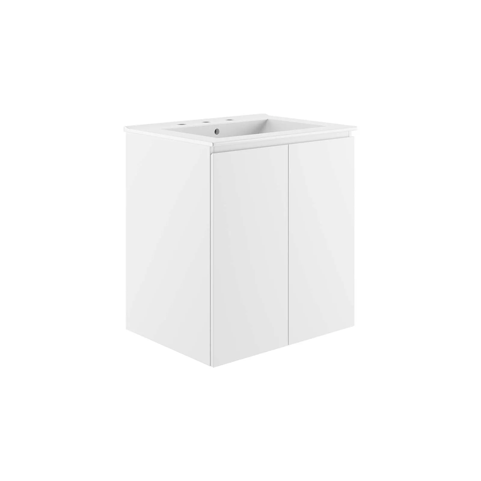 Bryn 24" Wall-Mount Bathroom Vanity by Modway