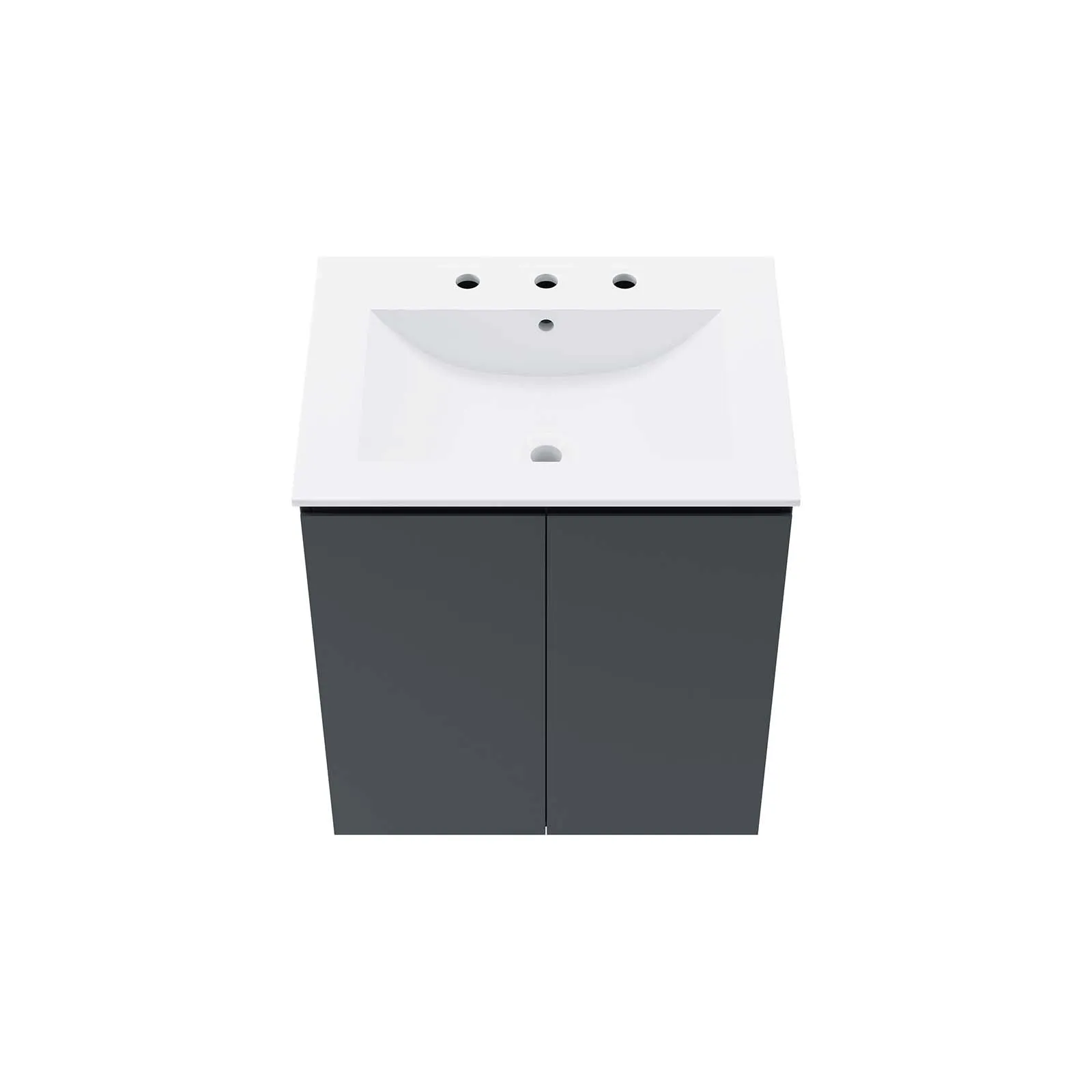 Bryn 24" Wall-Mount Bathroom Vanity by Modway