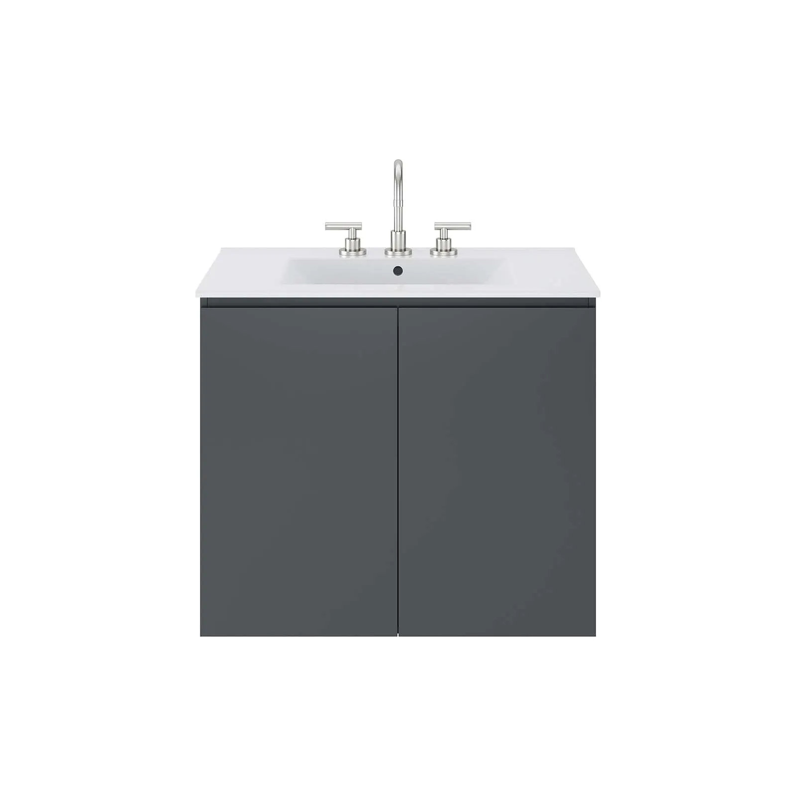 Bryn 30" Wall-Mount Bathroom Vanity by Modway