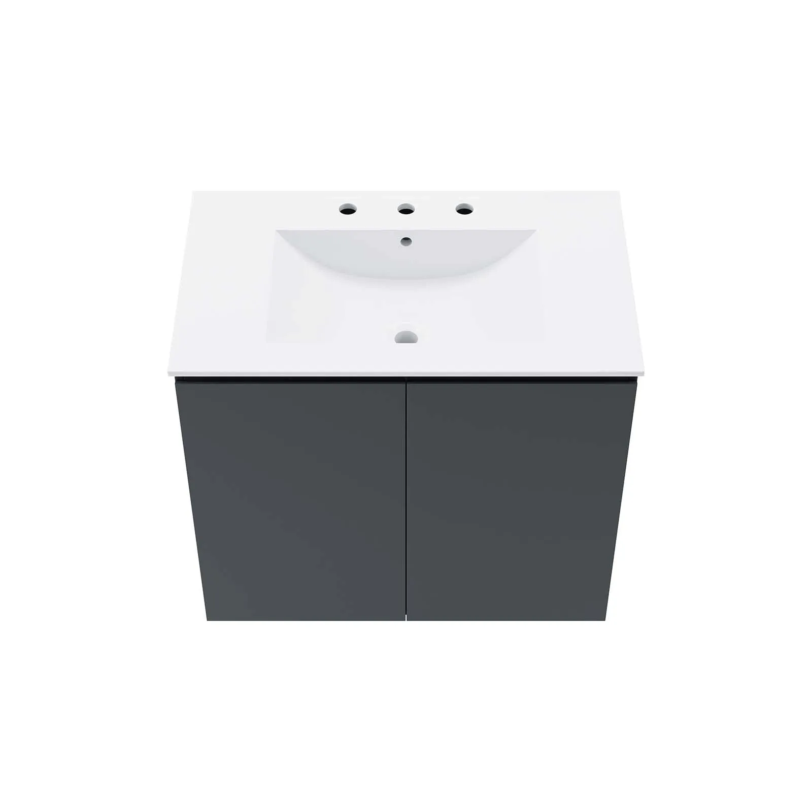 Bryn 30" Wall-Mount Bathroom Vanity by Modway