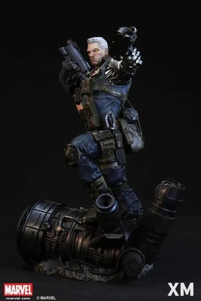 Cable 1/4 Scale Statue STGCC Exclusive (DISPLAYED)