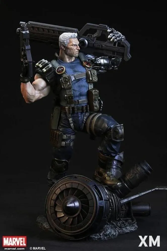 Cable 1/4 Scale Statue STGCC Exclusive (DISPLAYED)