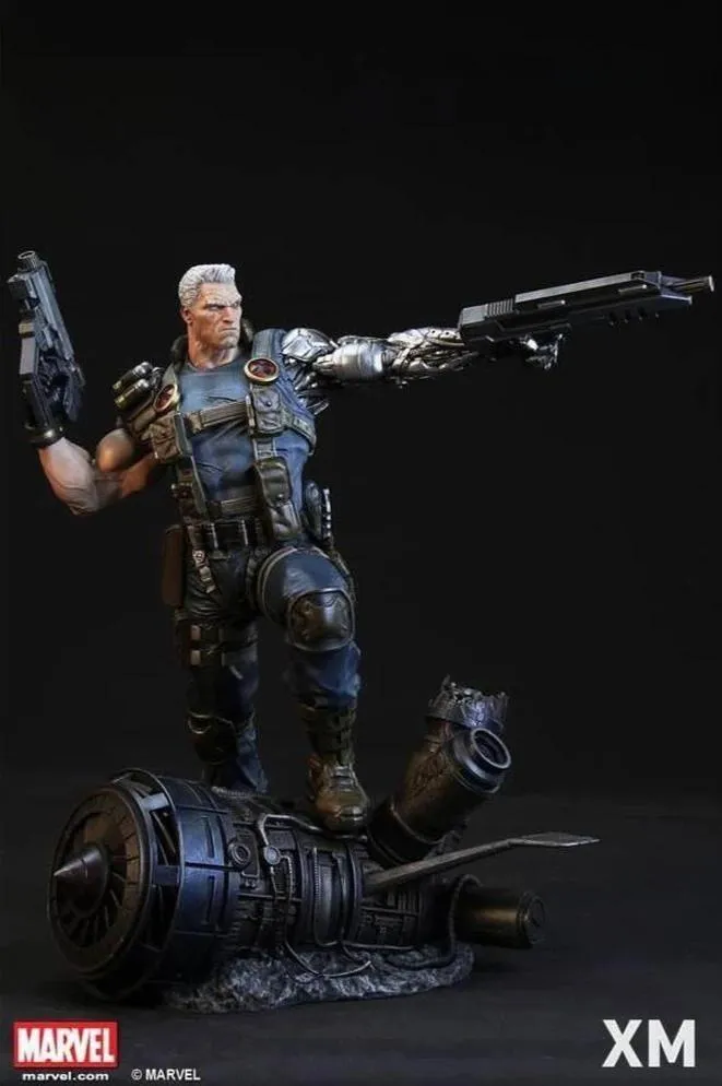 Cable 1/4 Scale Statue STGCC Exclusive (DISPLAYED)