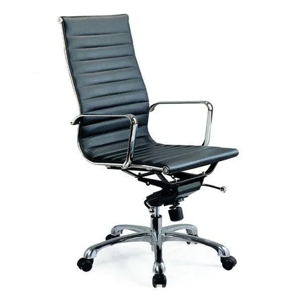 Carly White High Back Office Chair